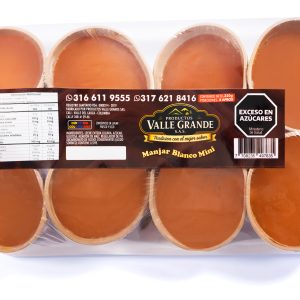 Bandeja de Manjarblanco x 8 unds