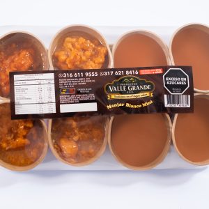 Bandeja de Manjarblanco Mixta x 8 unds