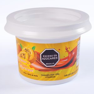 Arequipe con sabor a maracuya x 120 gr